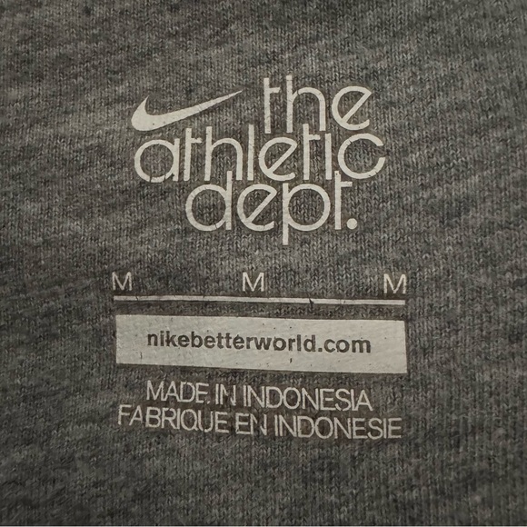 Nike Men’s Vintage 90s The Athletic Dept. Gray Crewneck Sweatshirt Size Medium - Picture 5 of 9